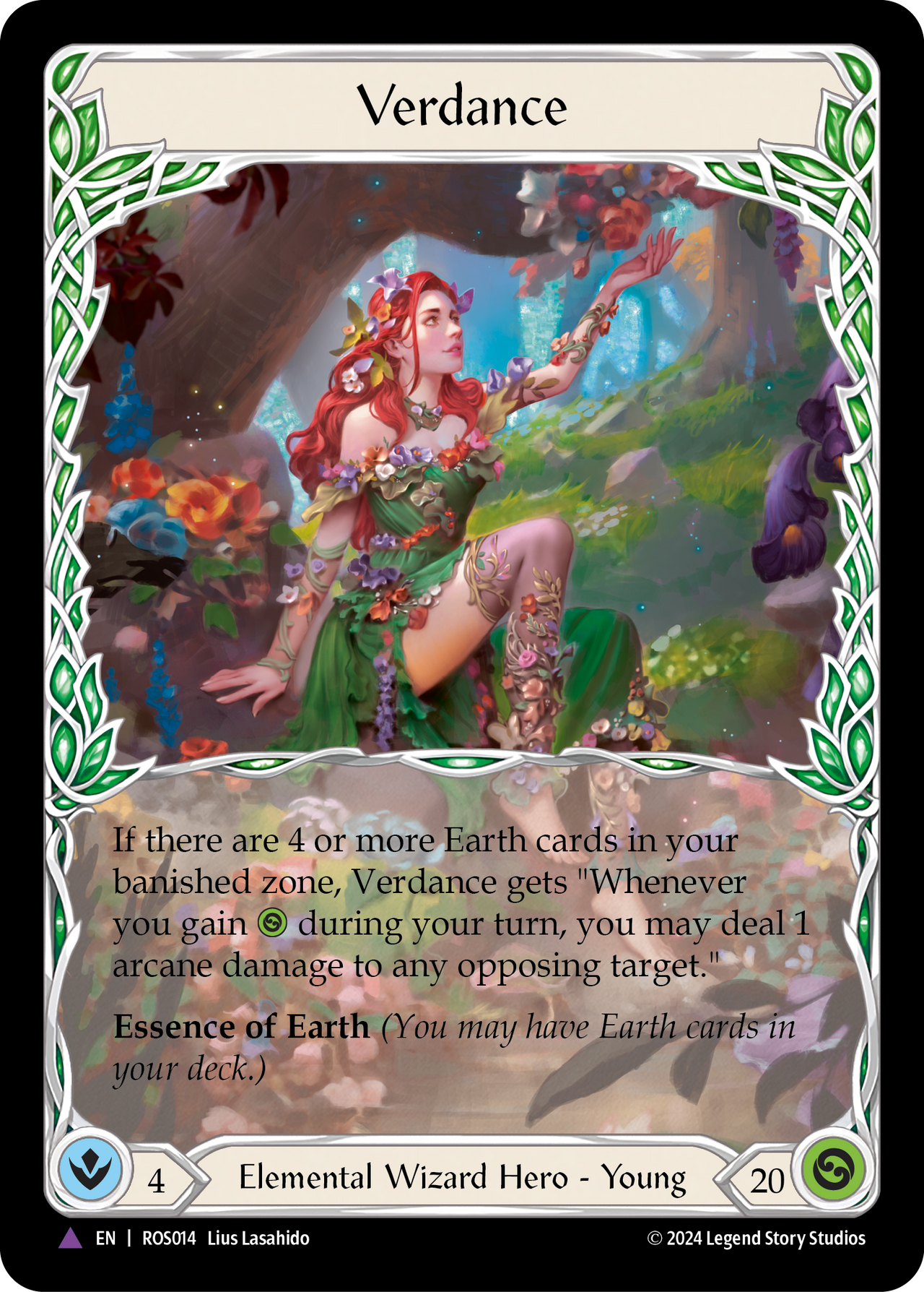 FAB Flesh and Blood 薔薇の棘、ヴァーダンス Marvel Verdance - Marvel - Rosetta - Flesh & Blood TCG - FaB Foundry