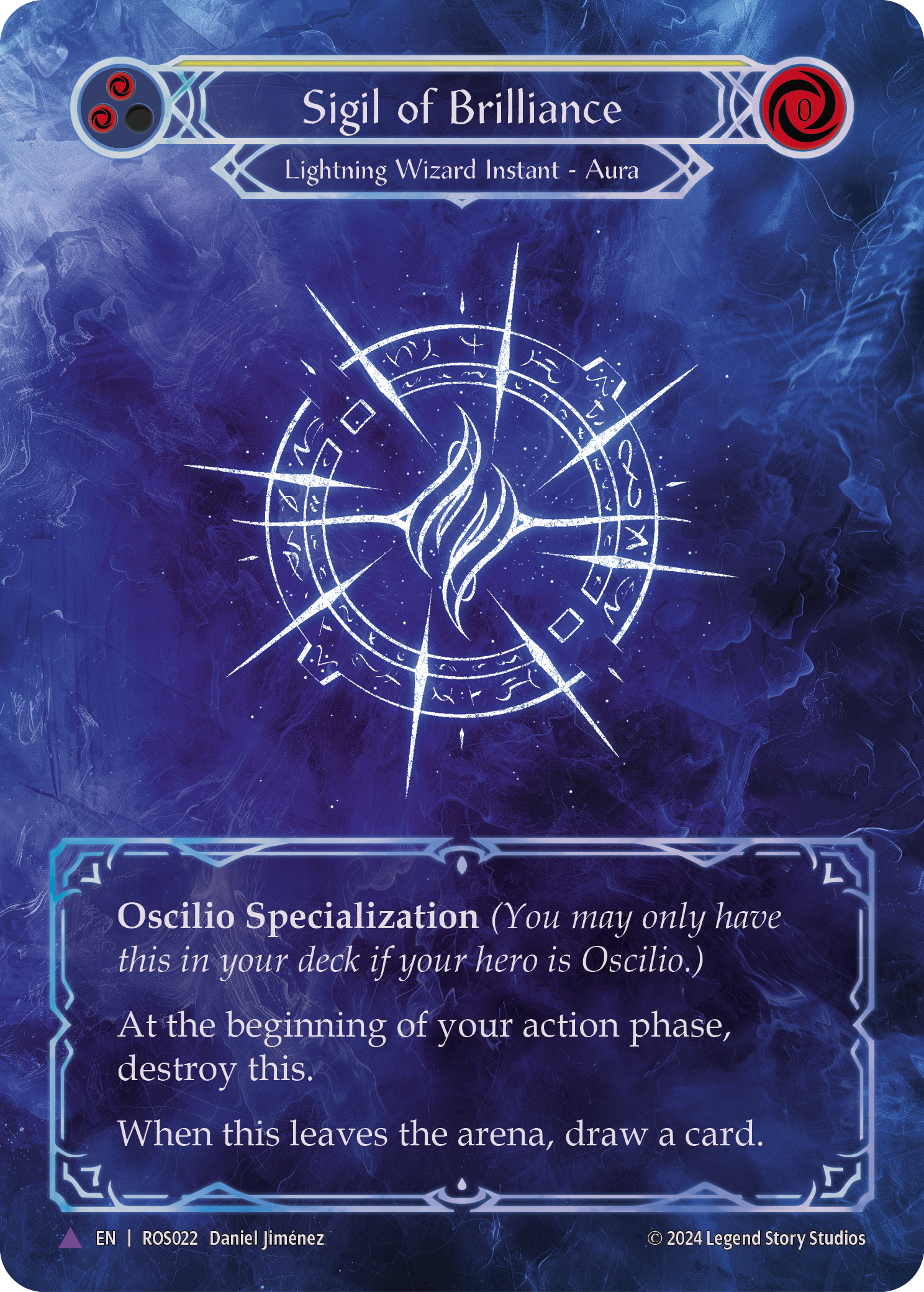 Sigil of Brilliance - Marvel - Rosetta - Flesh & Blood TCG - FaB Sigil of Brilliance - Marvel - Rosetta - Flesh & Blood TCG - FaB