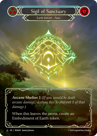 Sigil of Sanctuary - Marvel - Rosetta - Flesh & Blood TCG - FaB