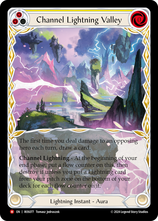 Channel Lightning Valley - Extended Art - Rosetta - Flesh & Blood