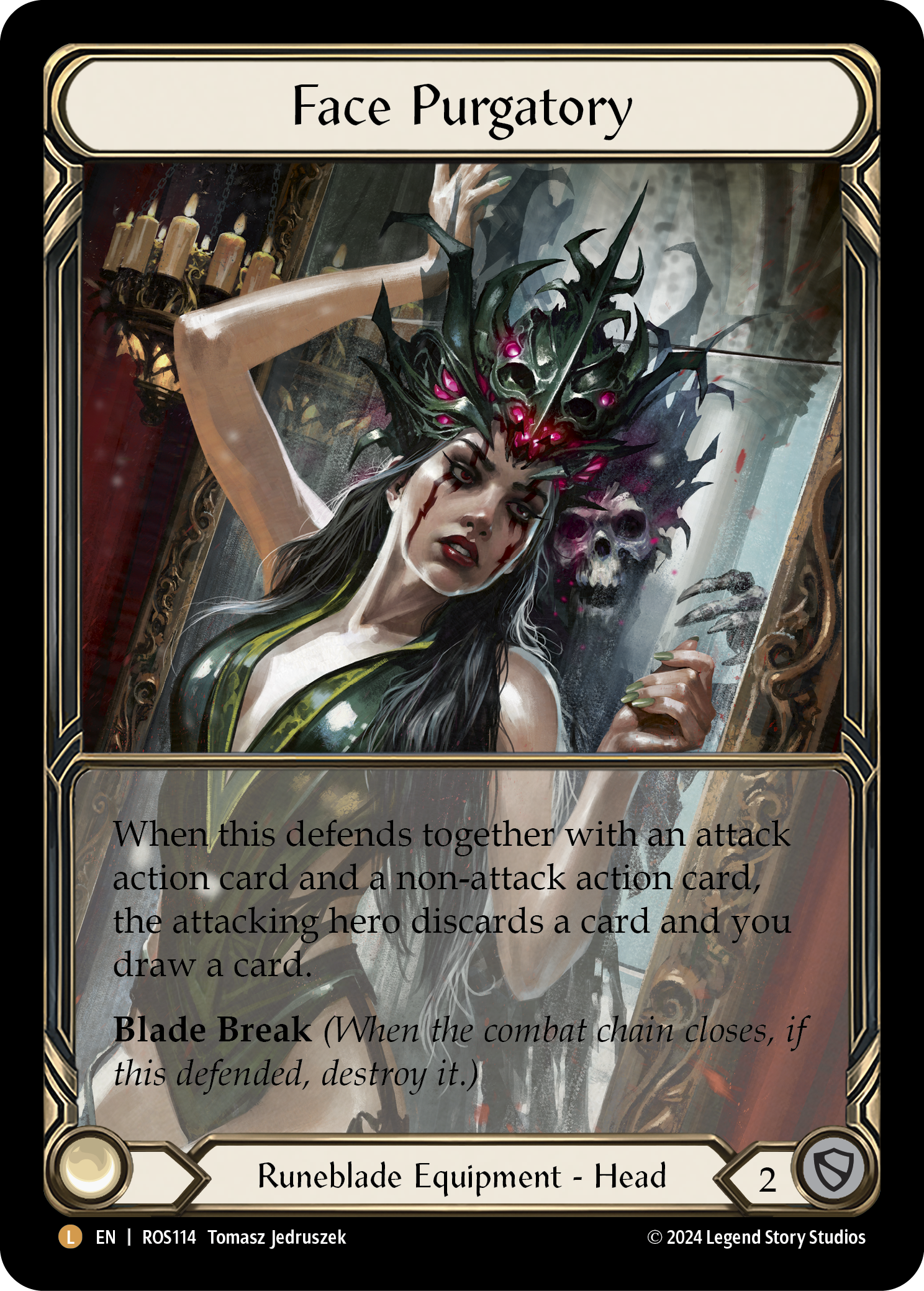 Face Purgatory - Extended Art Cold Foil - Rosetta - Flesh & Blood Face Purgatory - Extended Art Cold Foil - Rosetta - Flesh & Blood