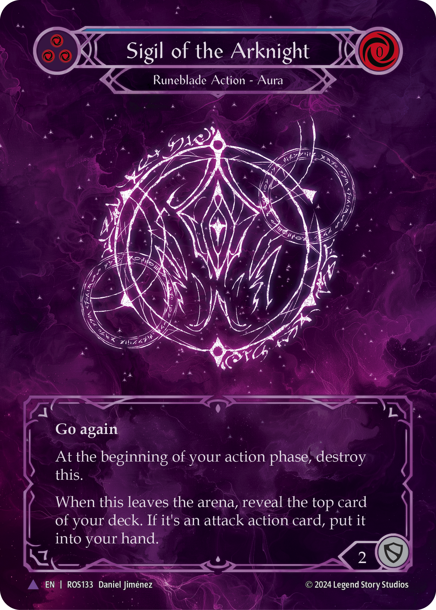 Sigil of the Arknight - Marvel - Rosetta - Flesh & Blood TCG