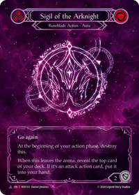 Sigil of the Arknight - Marvel - Rosetta - Flesh & Blood TCG - FaB Sigil of the Arknight - Marvel - Rosetta - Flesh & Blood TCG - FaB