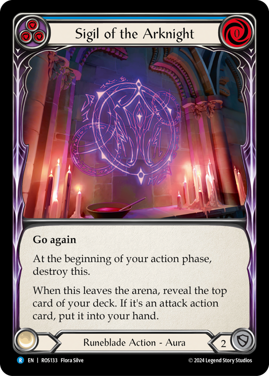 Sigil of the Arknight - Rosetta - Flesh & Blood TCG - FaB Foundry Sigil of the Arknight - Rosetta - Flesh & Blood TCG - FaB Foundry