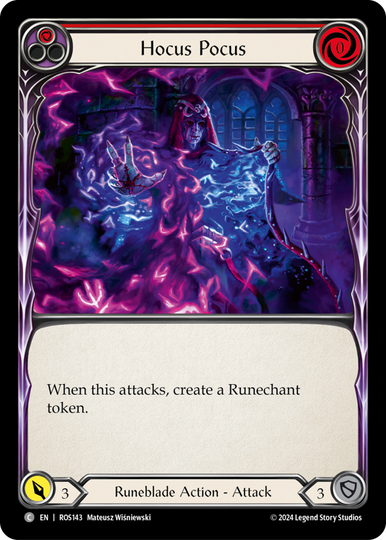 Hocus Pocus (Red) - Rosetta - Flesh & Blood TCG - FaB Foundry