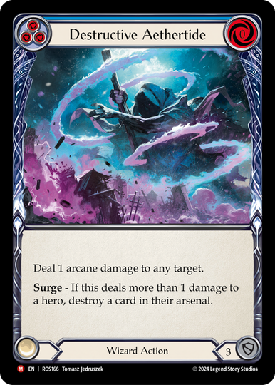 Destructive Aethertide - Rosetta - Flesh & Blood TCG - FaB Foundry
