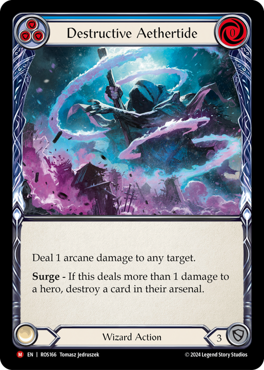 Destructive Aethertide - Rosetta - Flesh & Blood TCG - FaB