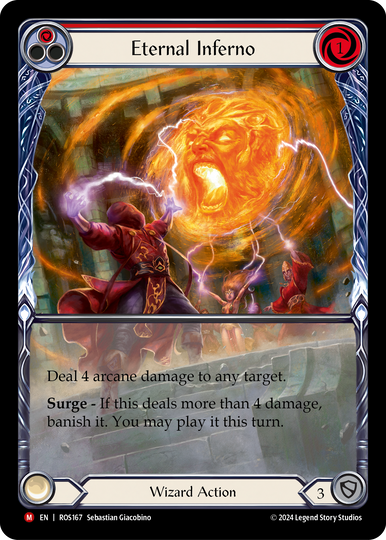 Eternal Inferno - Extended Art - Rosetta - Flesh & Blood TCG