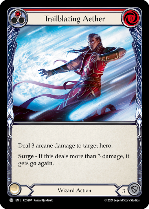 その他 Flesh and Blood Infiltrate RF Trailblazing Aether (Red) - Rosetta - Flesh & Blood TCG