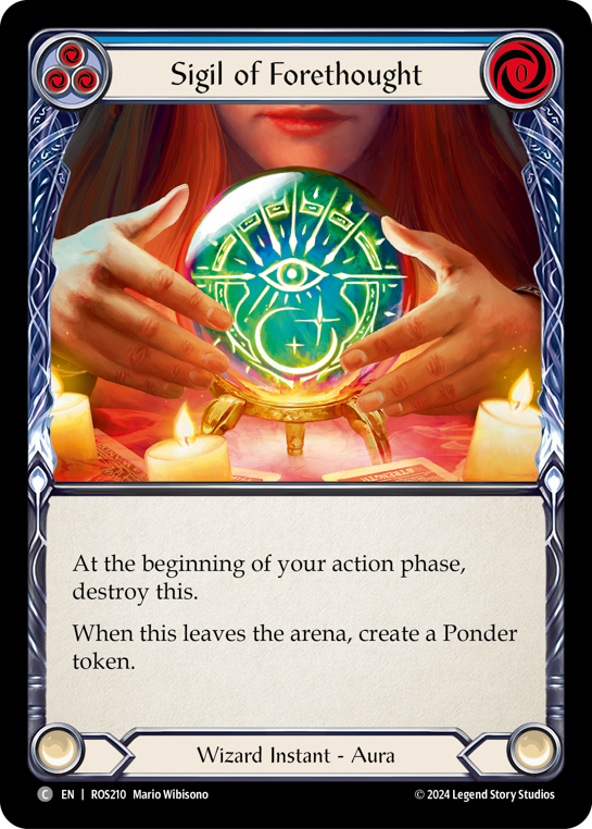 Sigil of Forethought - Rosetta - Flesh & Blood TCG - FaB Foundry