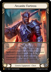 Arcanite Fortress - Extended Art Cold Foil