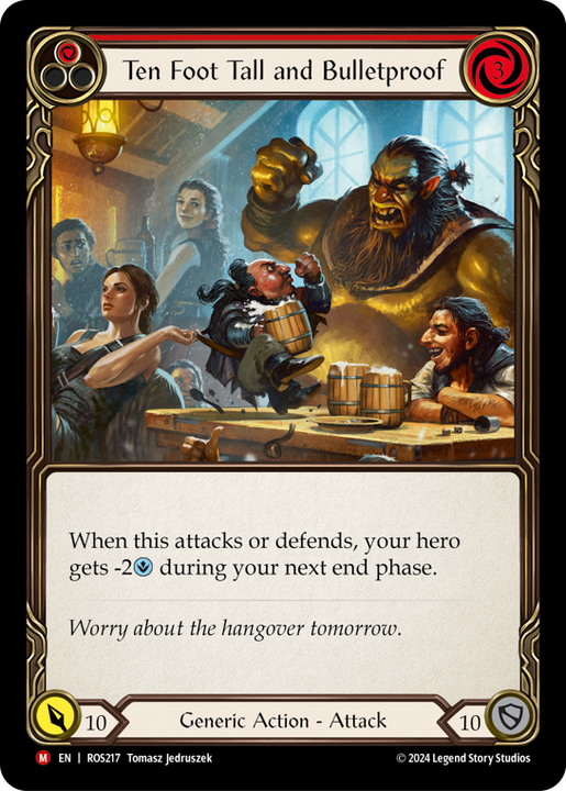Ten Foot Tall and Bullet Proof - Rosetta - Flesh & Blood TCG