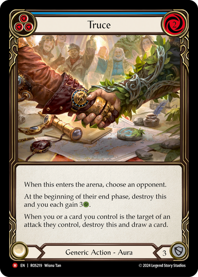 Truce - Rosetta - Flesh & Blood TCG - FaB Foundry Truce - Rosetta - Flesh & Blood TCG - FaB Foundry