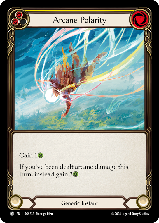 Arcane Polarity (Yellow) - Rosetta - Flesh & Blood TCG - FaB Foundry Arcane Polarity (Yellow) - Rosetta - Flesh & Blood TCG - FaB Foundry