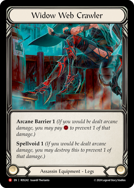 Widow Web Crawler - Rosetta - Flesh & Blood TCG - FaB Foundry Widow Web Crawler - Rosetta - Flesh & Blood TCG - FaB Foundry