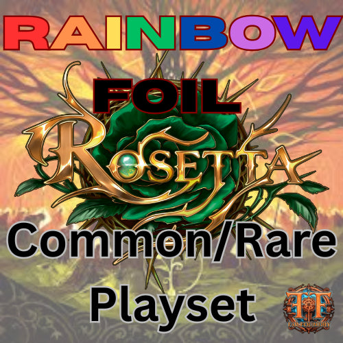 Rosetta Playset (Rainbow Foil)