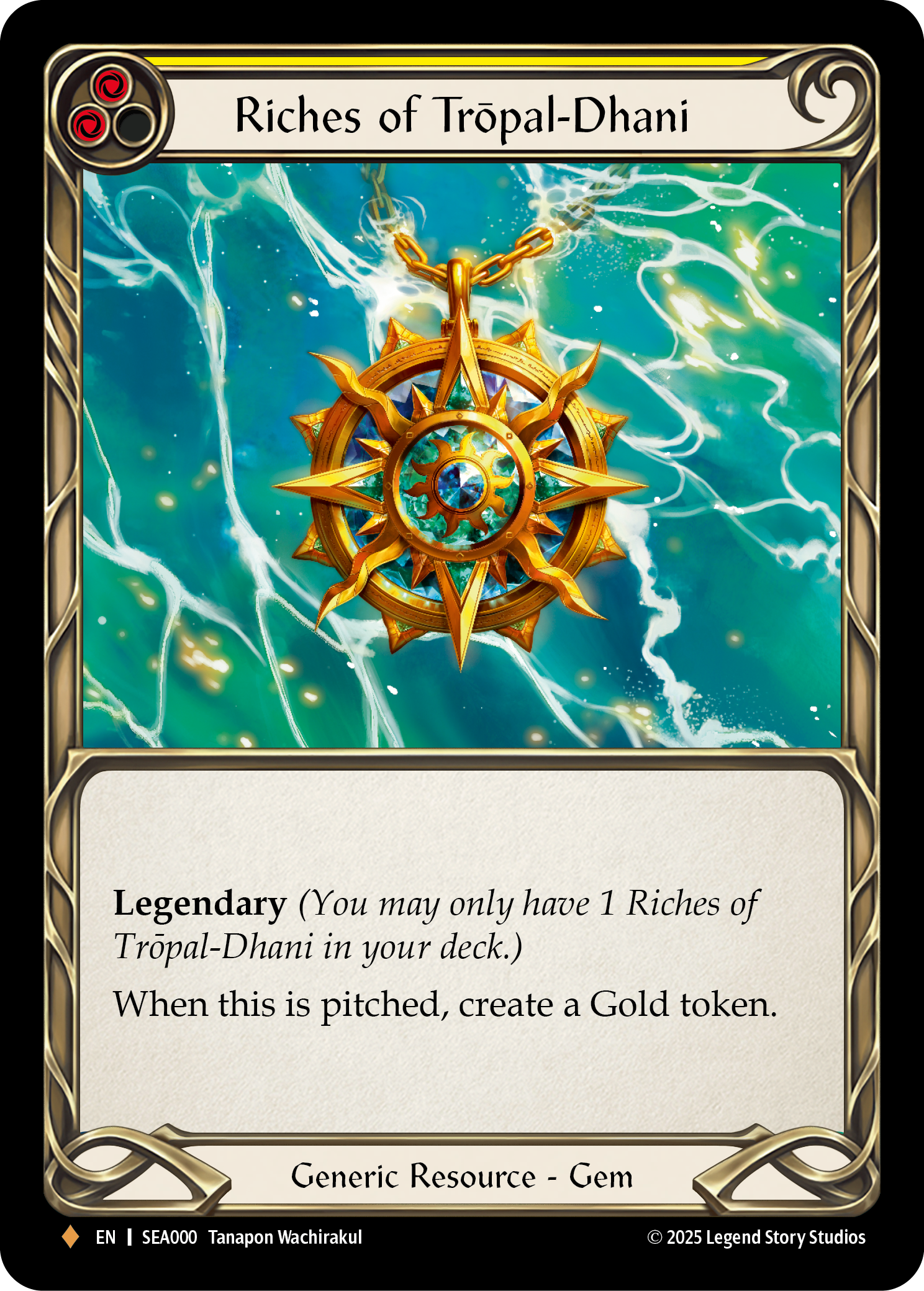 Riches of Tropal-Dhani - High Seas - Flesh & Blood TCG - FaB