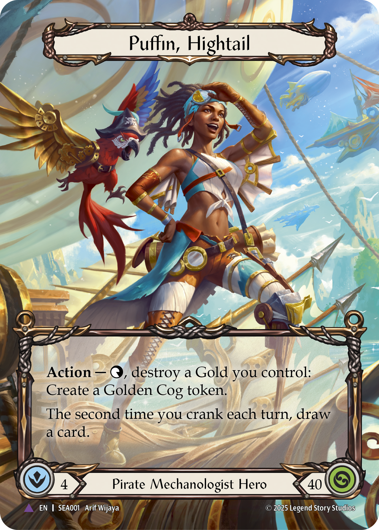 Puffin, Hightail (Marvel) - High Seas - Flesh & Blood TCG