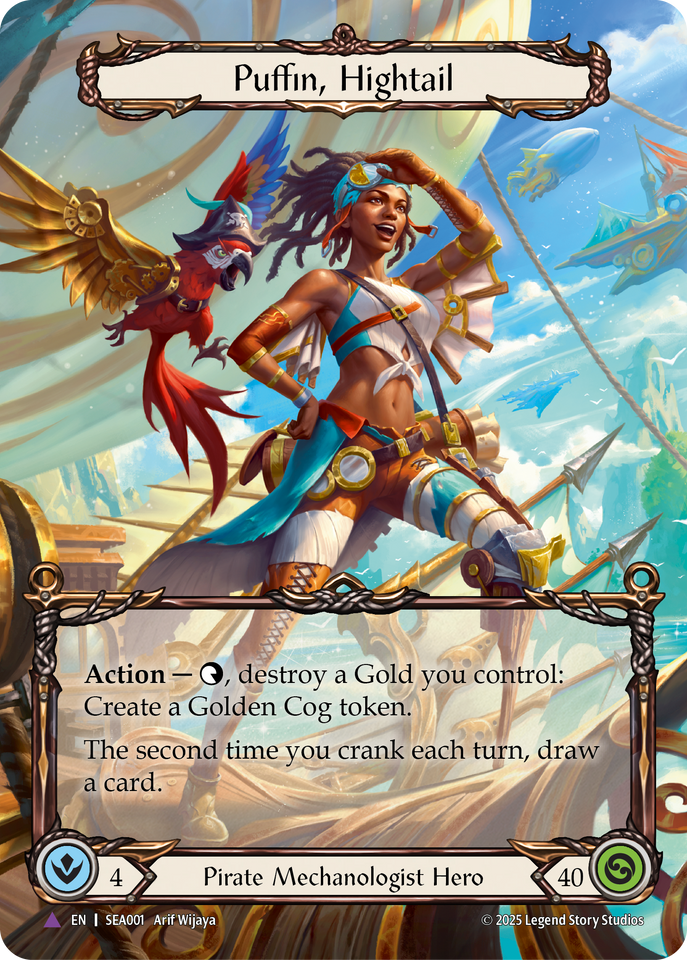 Puffin, Hightail (Marvel) - High Seas - Flesh & Blood TCG