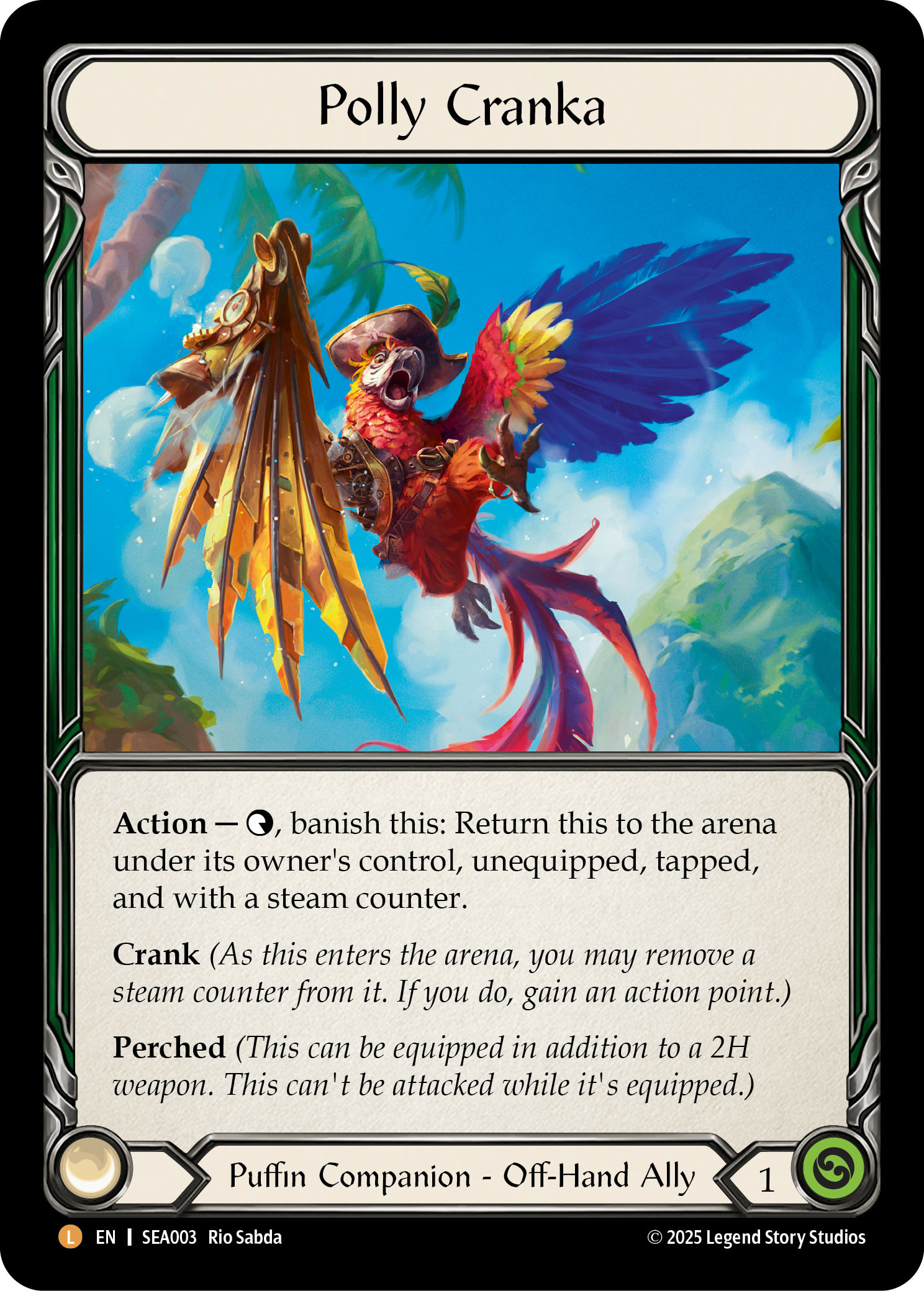 Polly Cranka - High Seas - Flesh & Blood TCG - FaB Foundry Polly Cranka - High Seas - Flesh & Blood TCG - FaB Foundry