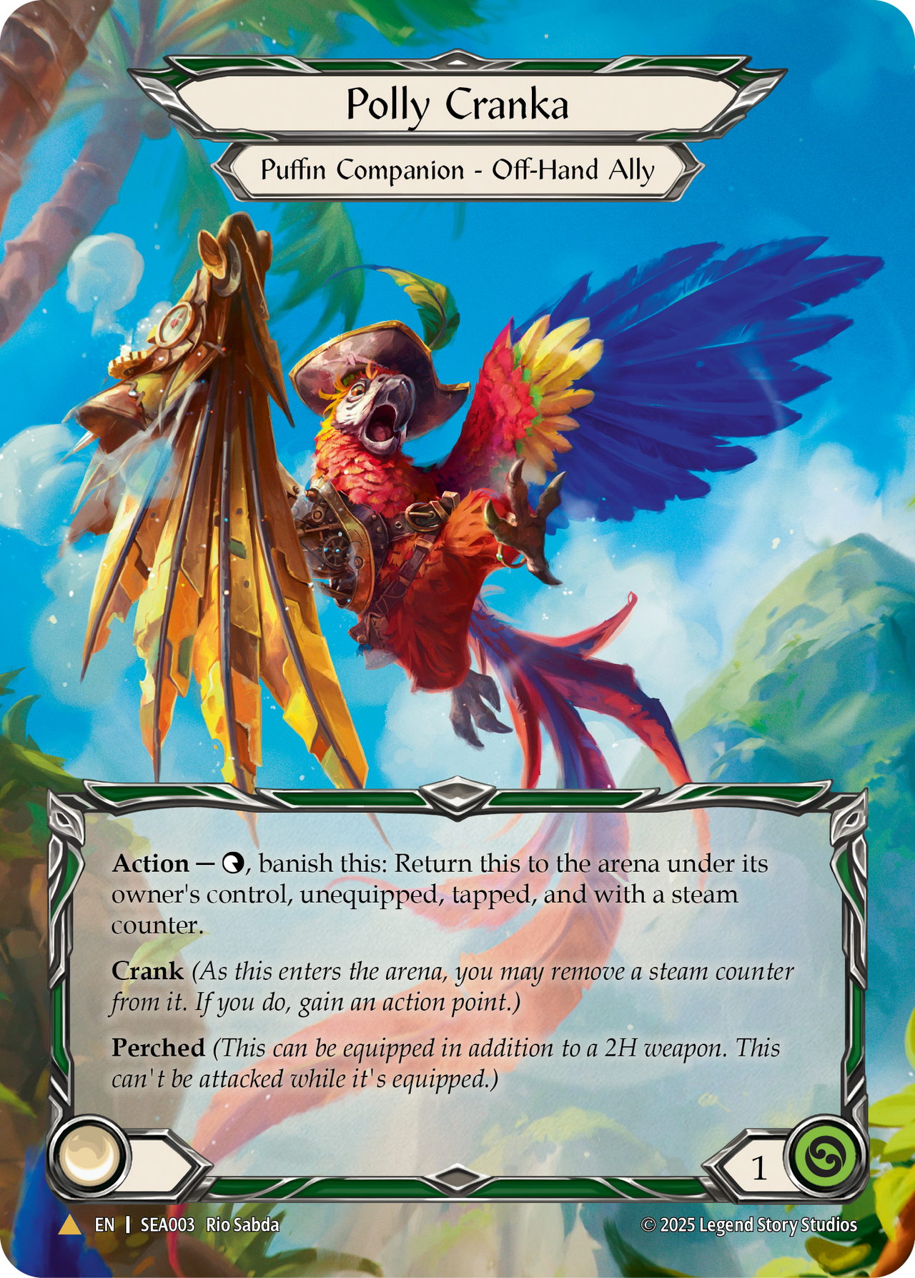 Polly Cranka - Treasure Pack - High Seas - Flesh & Blood TCG Polly Cranka - Treasure Pack - High Seas - Flesh & Blood TCG