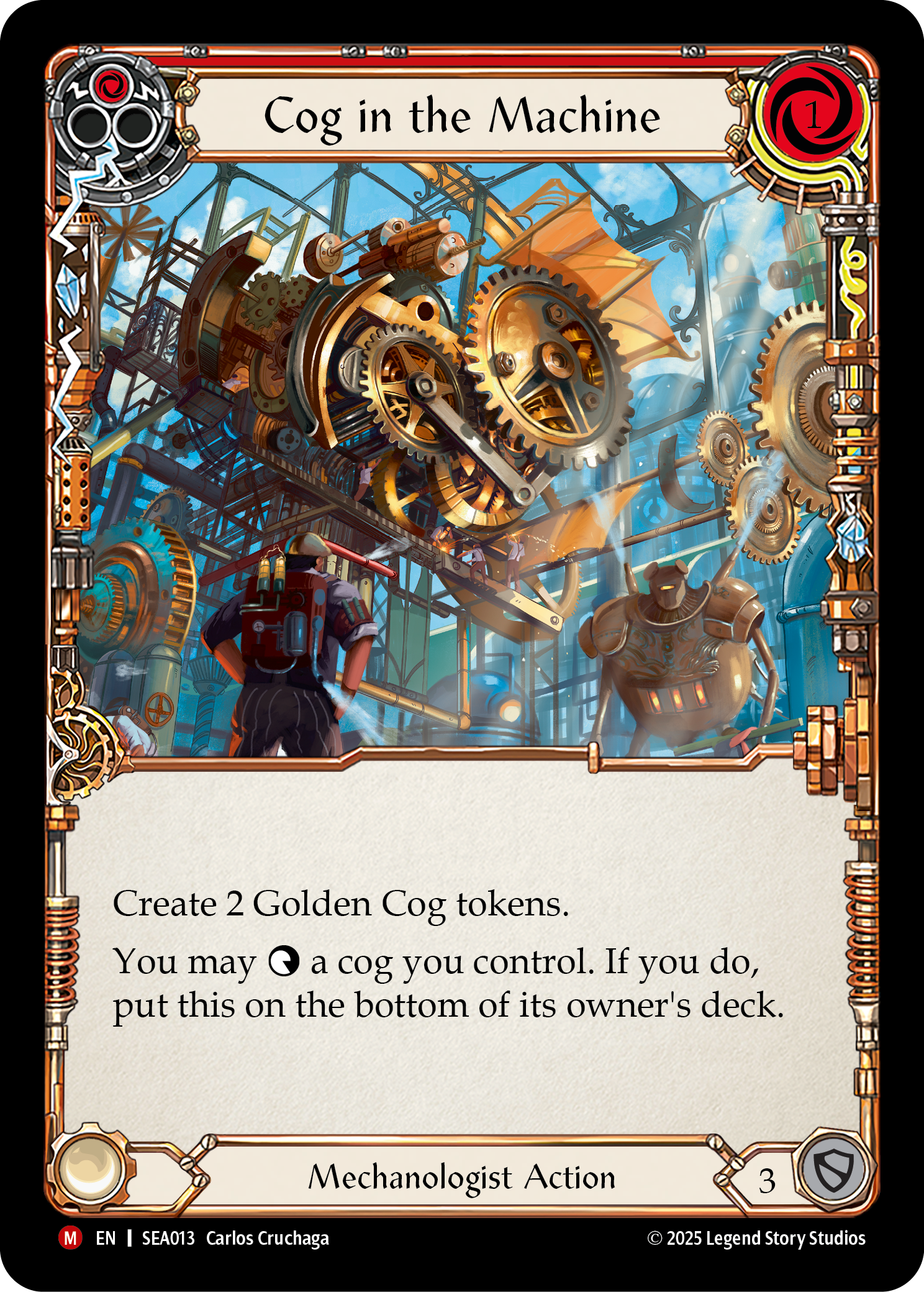 Cog in the Machine - High Seas - Flesh & Blood TCG - FaB Foundry Cog in the Machine - High Seas - Flesh & Blood TCG - FaB Foundry
