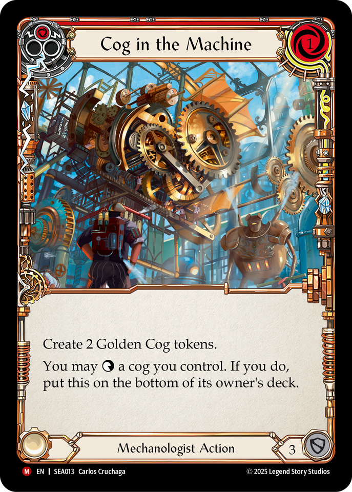 その他 Master Cog RF fab Flesh and Blood Master Cog - Bright Lights - Flesh & Blood TCG - FaB Foundry