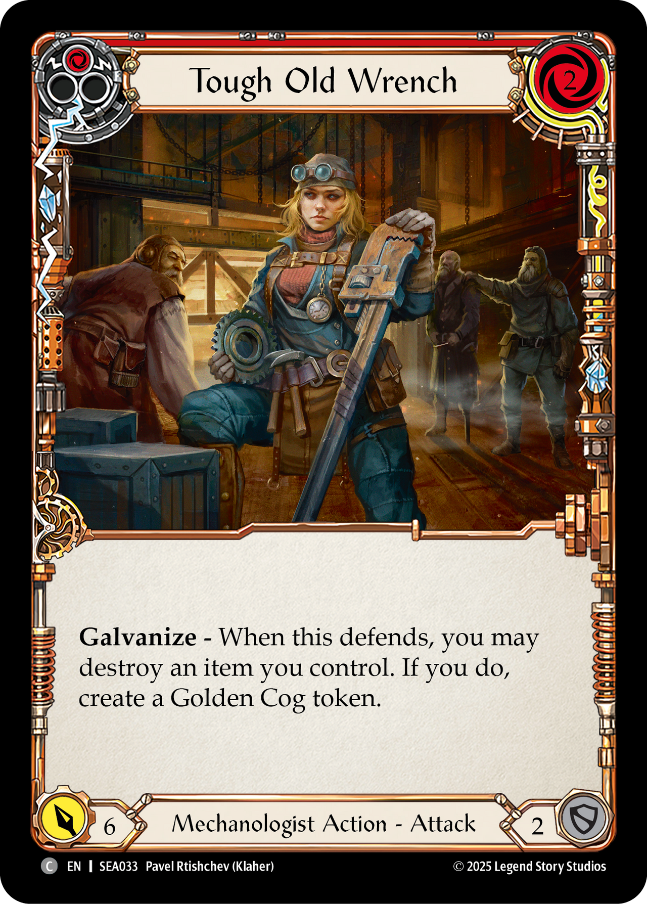 その他 Master Cog RF fab Flesh and Blood Flesh and blood rainbow foil Master Cog trading card single