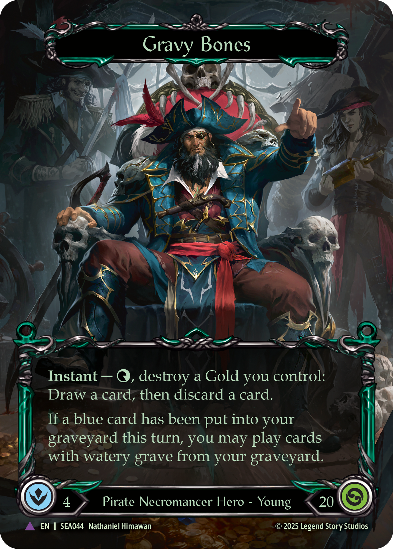 その他 Flesh and Blood Gravy Bones Marvel Gravy Bones (Marvel) - High Seas - Flesh & Blood TCG - FaB