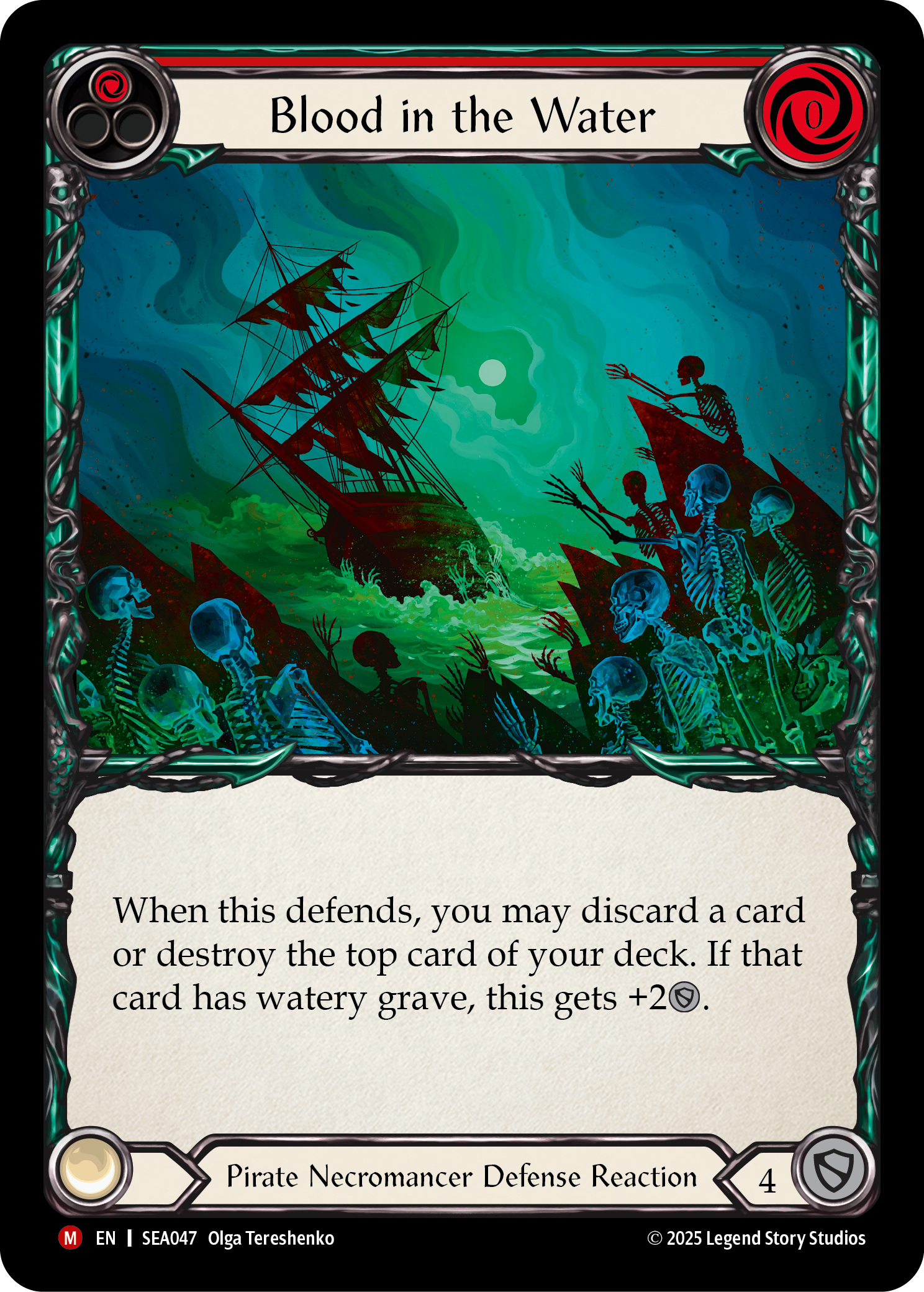 蒼海の大覇船 3枚 flesh and blood fab Blood in the Water - High Seas - Flesh & Blood TCG - FaB Foundry