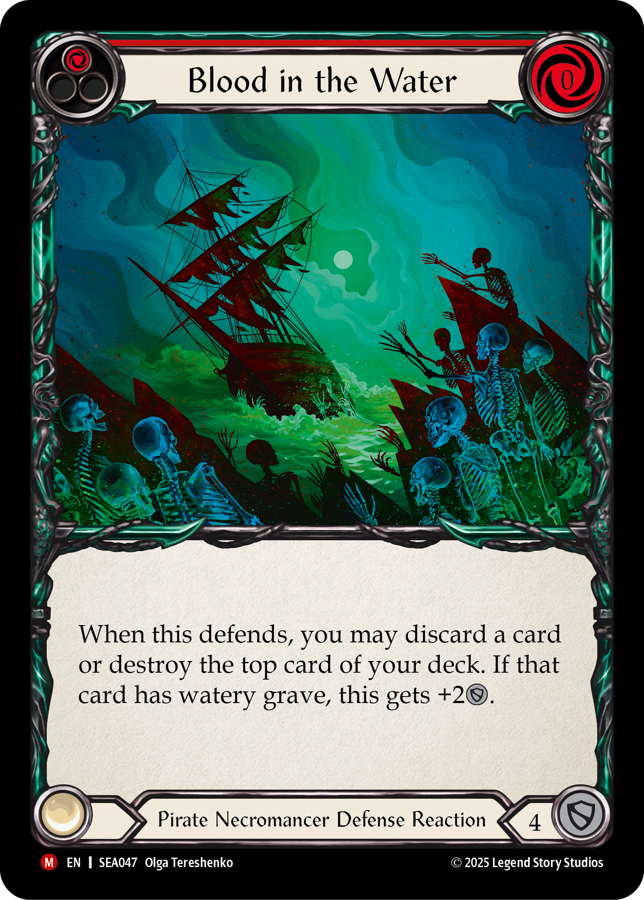 Blood in the Water - High Seas - Flesh & Blood TCG - FaB Foundry Blood in the Water - High Seas - Flesh & Blood TCG - FaB Foundry