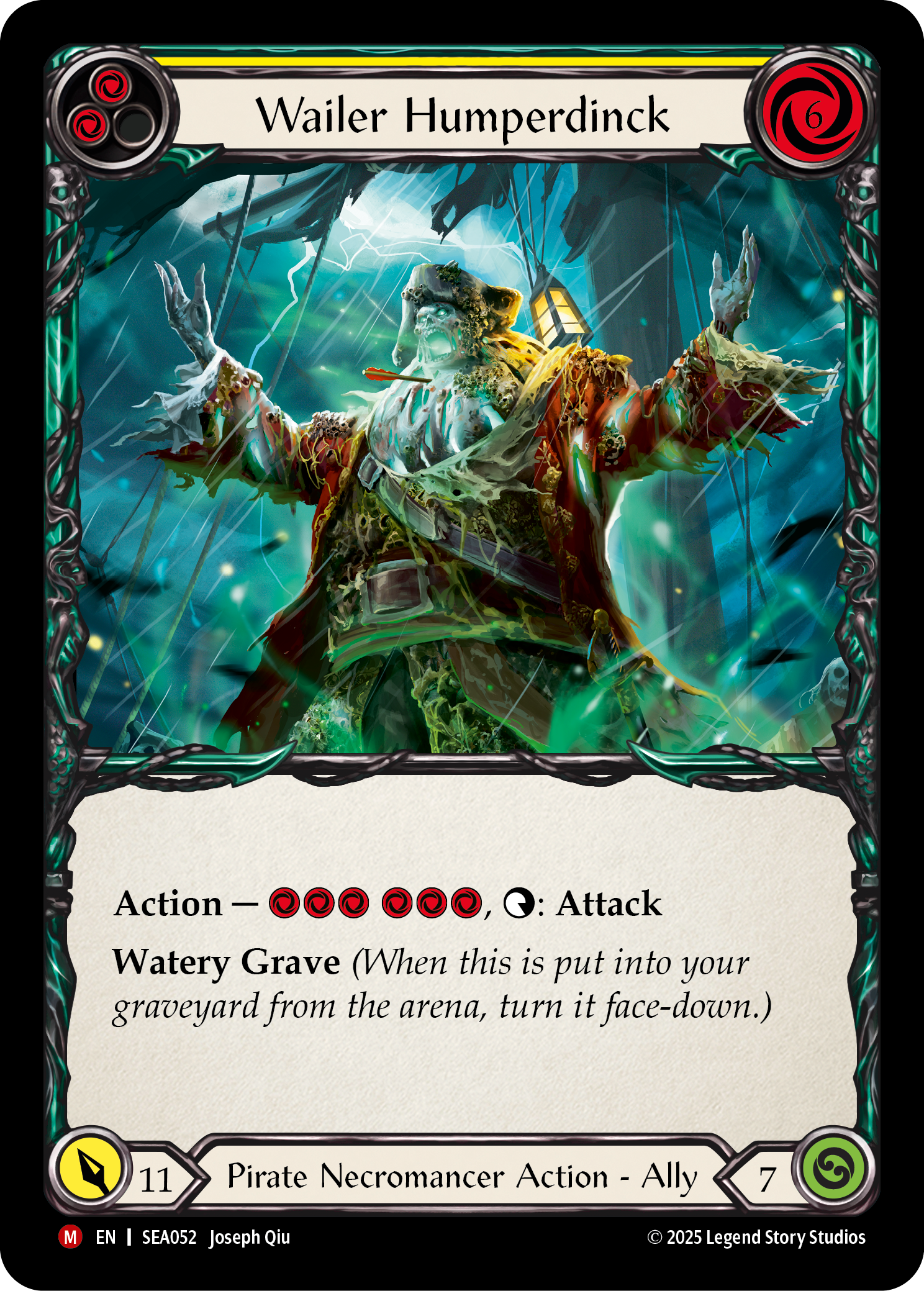 Wailer Humperdinck - High Seas - Flesh & Blood TCG - FaB Foundry