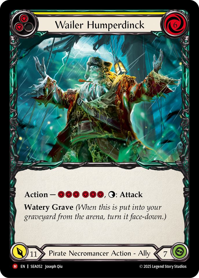 Wailer Humperdinck - High Seas - Flesh & Blood TCG - FaB Foundry