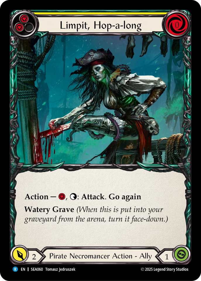 Limpit, Hop-a-long - High Seas - Flesh & Blood TCG - FaB Foundry