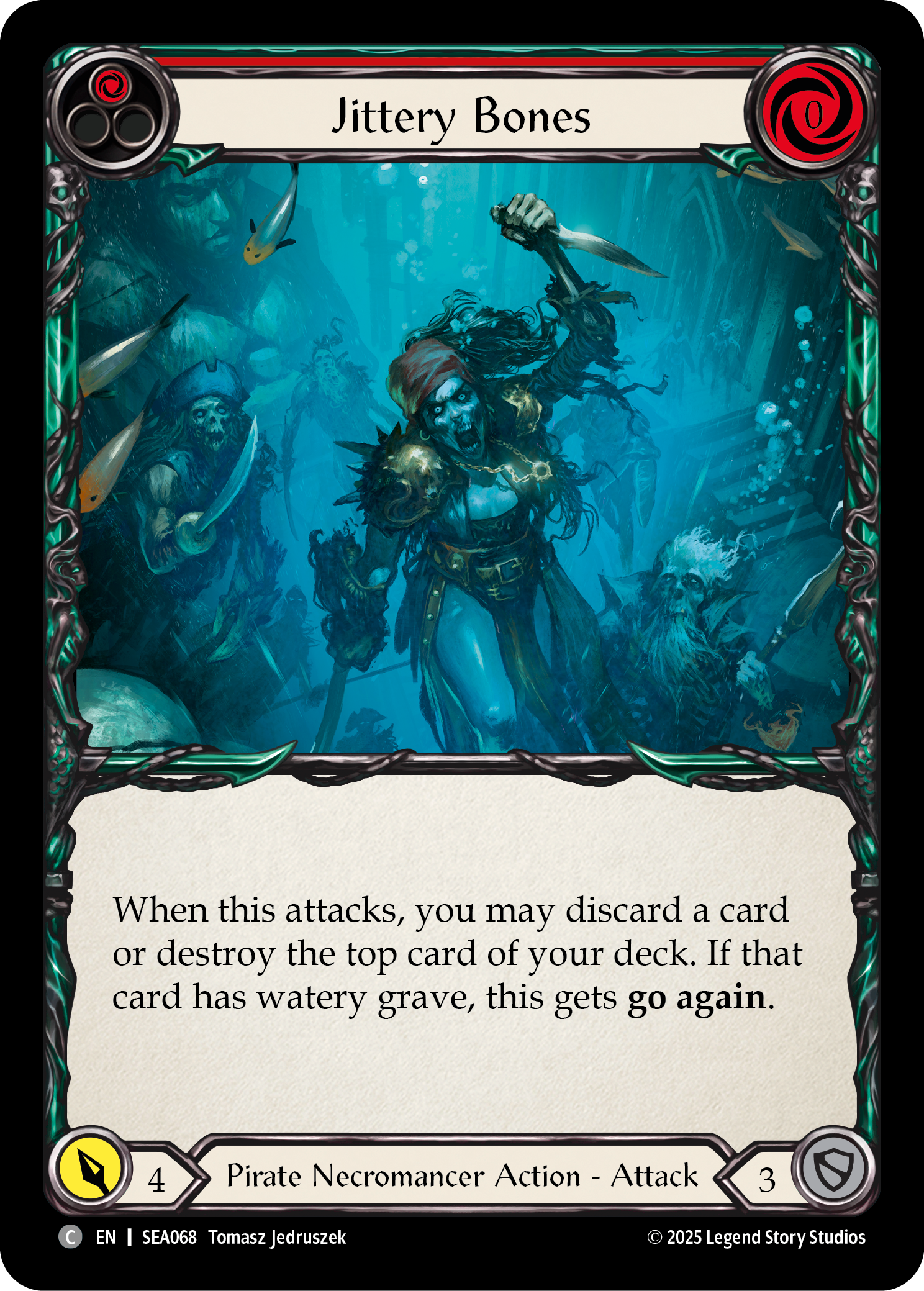 その他 Dead Threads CF flesh and blood fab Dead Threads (Treasure) - High Seas - Flesh and Blood TCG