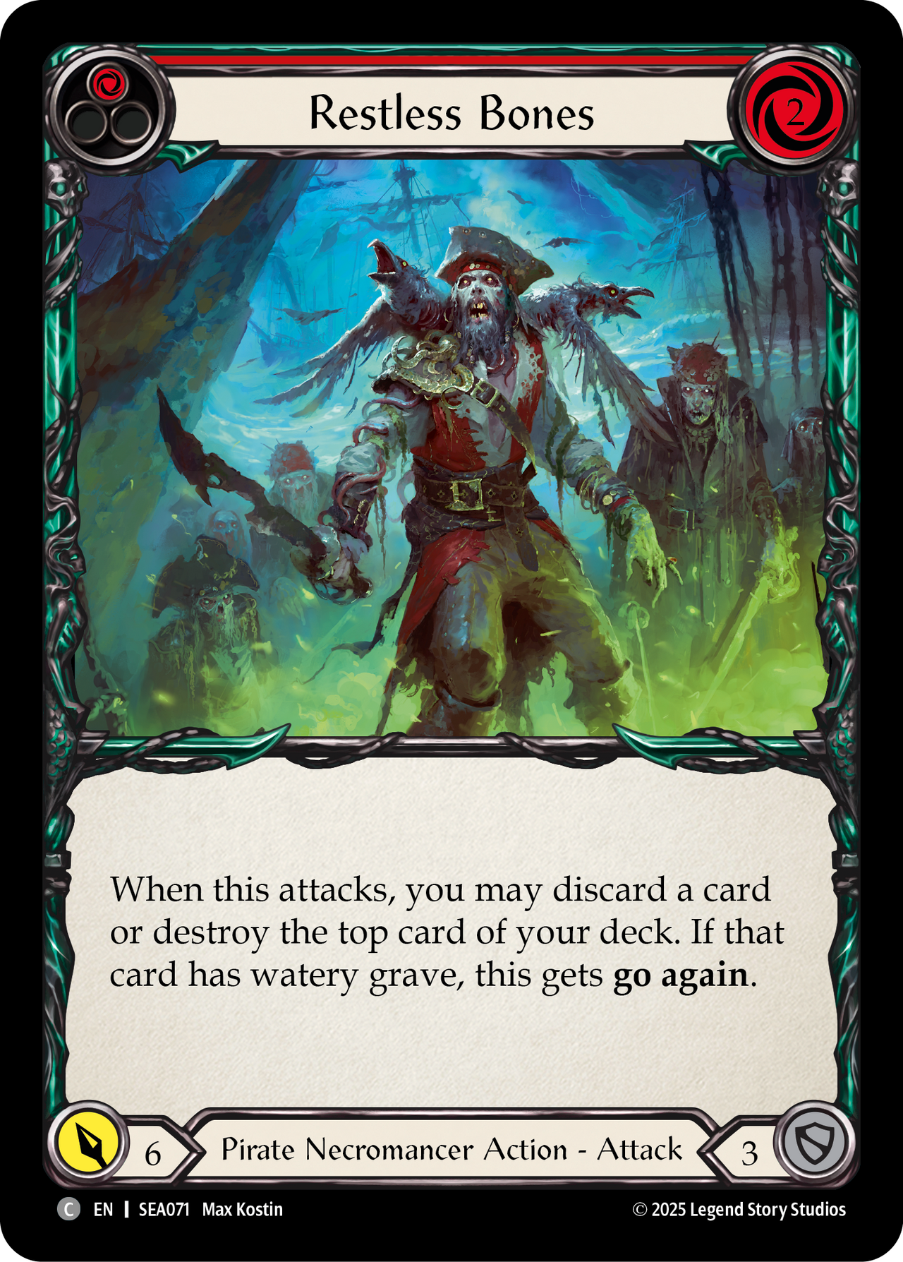 Restless Bones (Red)
