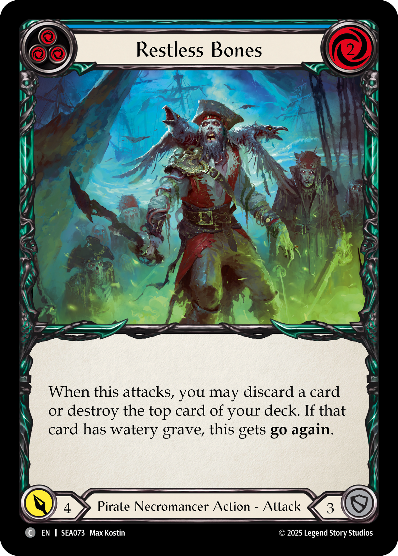 Restless Bones (Blue)