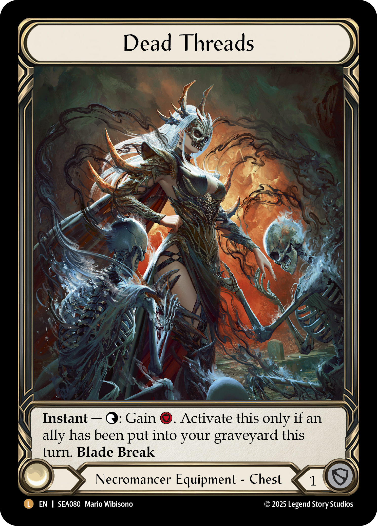 Dead Threads - Treasure Pack - High Seas - Flesh & Blood TCG - FaB