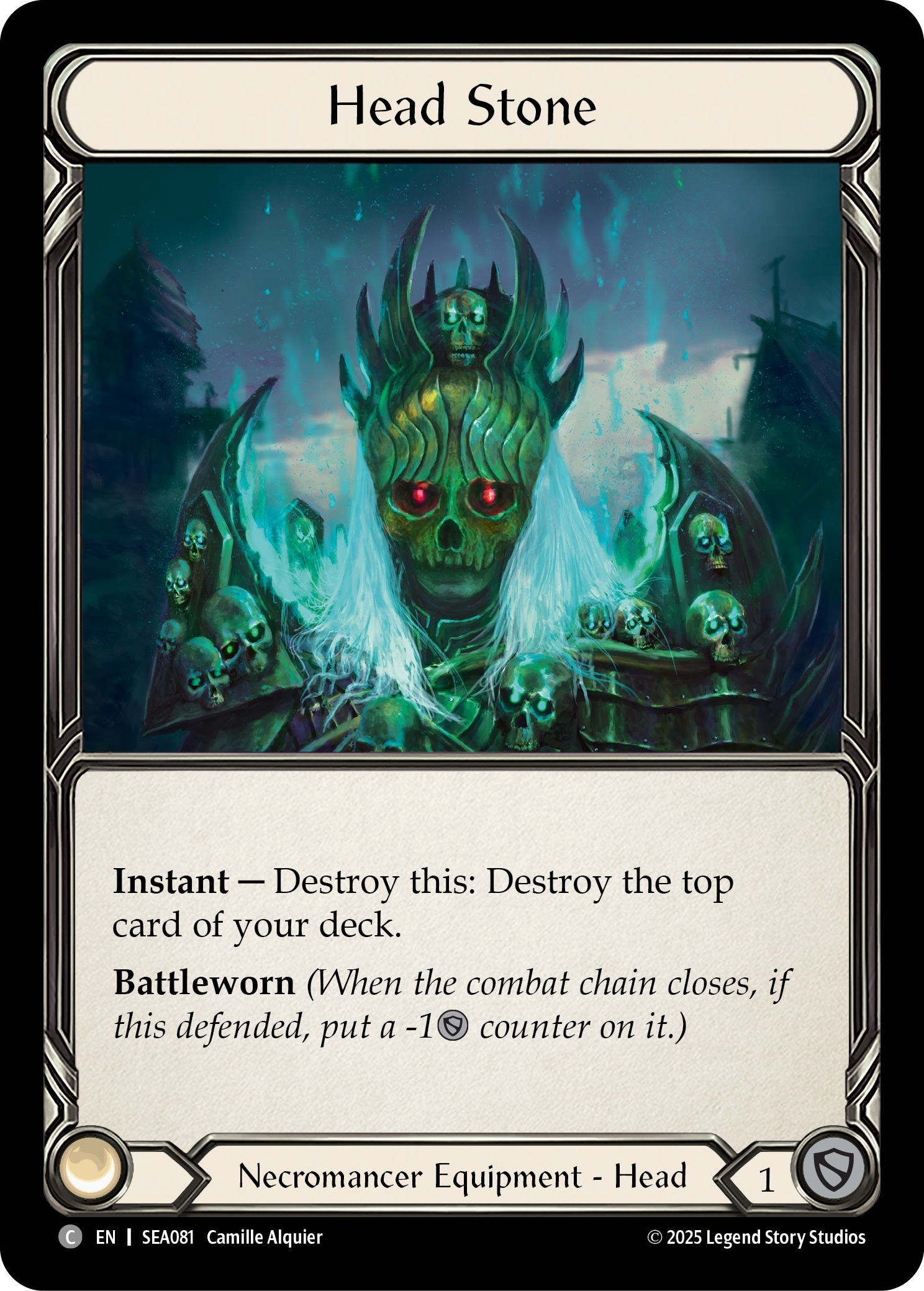 Head Stone - High Seas - Flesh & Blood TCG - FaB Foundry