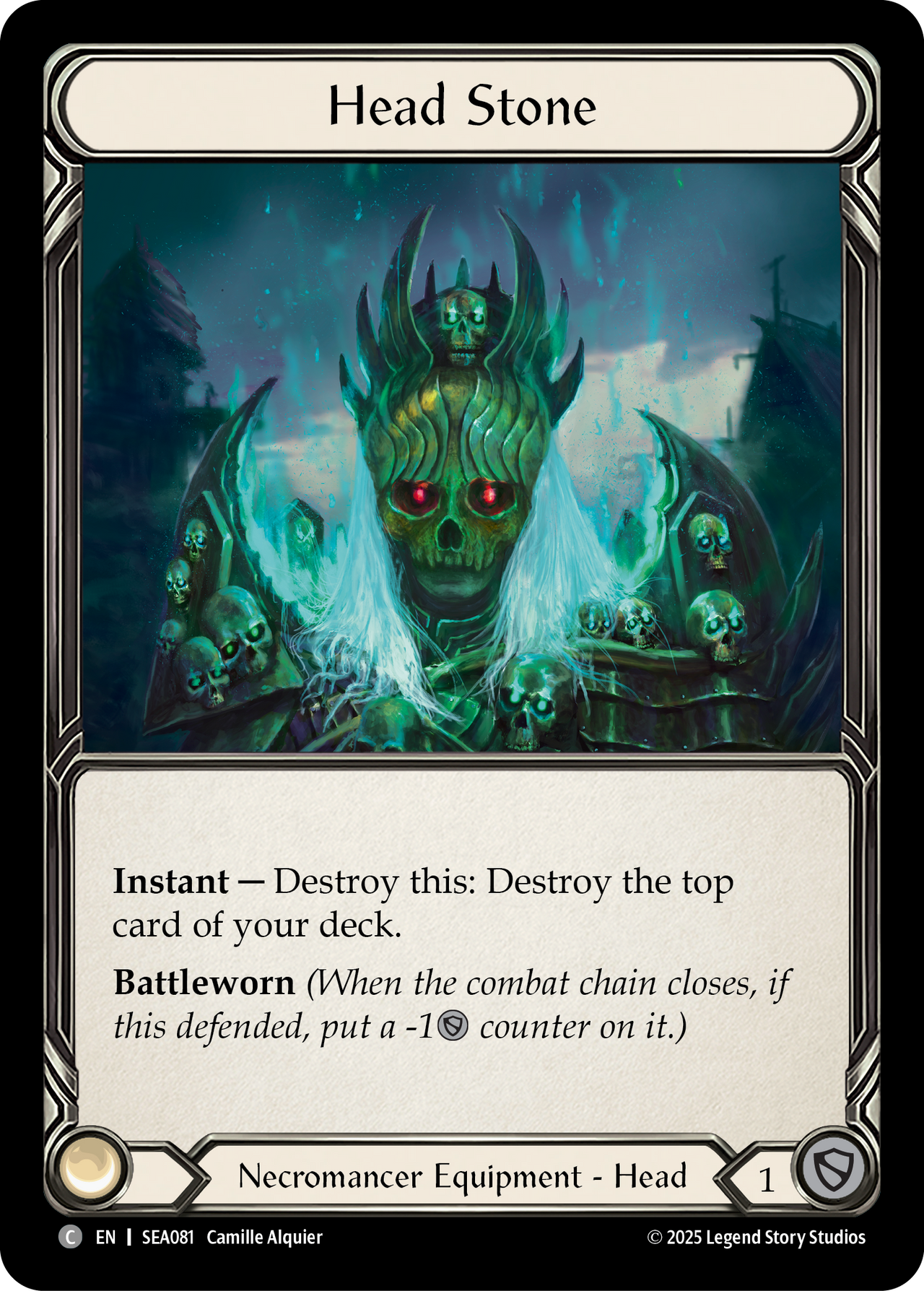 Head Stone (Treasure Pack)