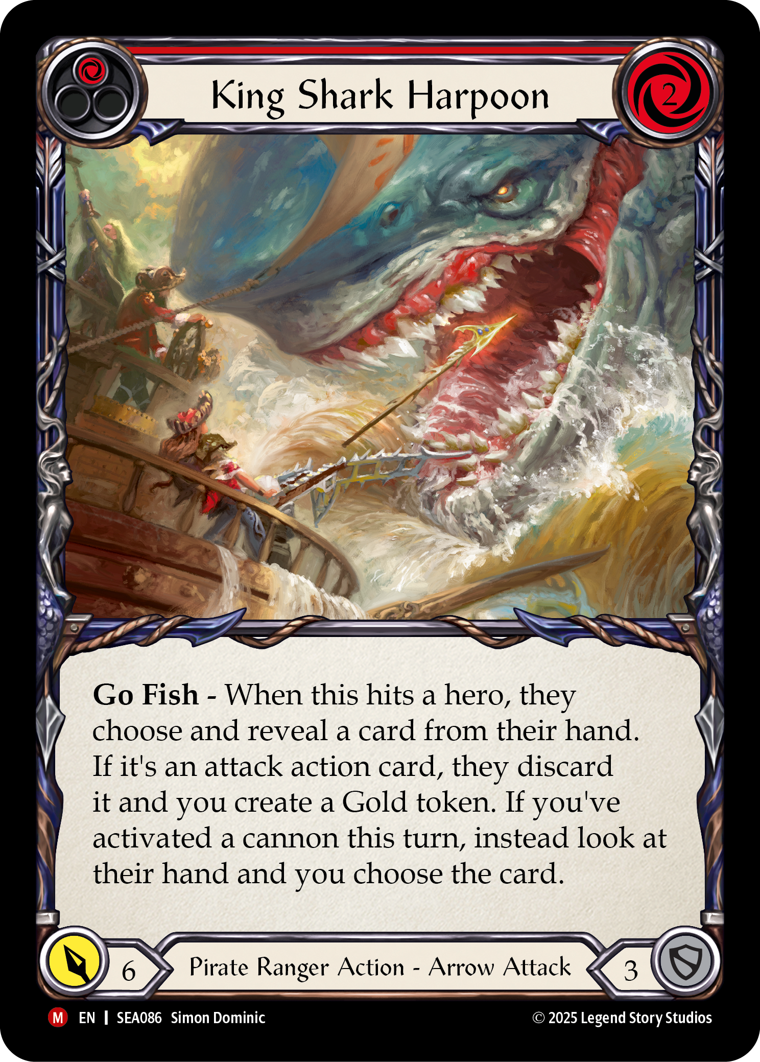 shark mtg cards Shredder, Killer Clone Miscellaneous Promos #320 destroy up to three target creatures. King Shark Harpoon - High