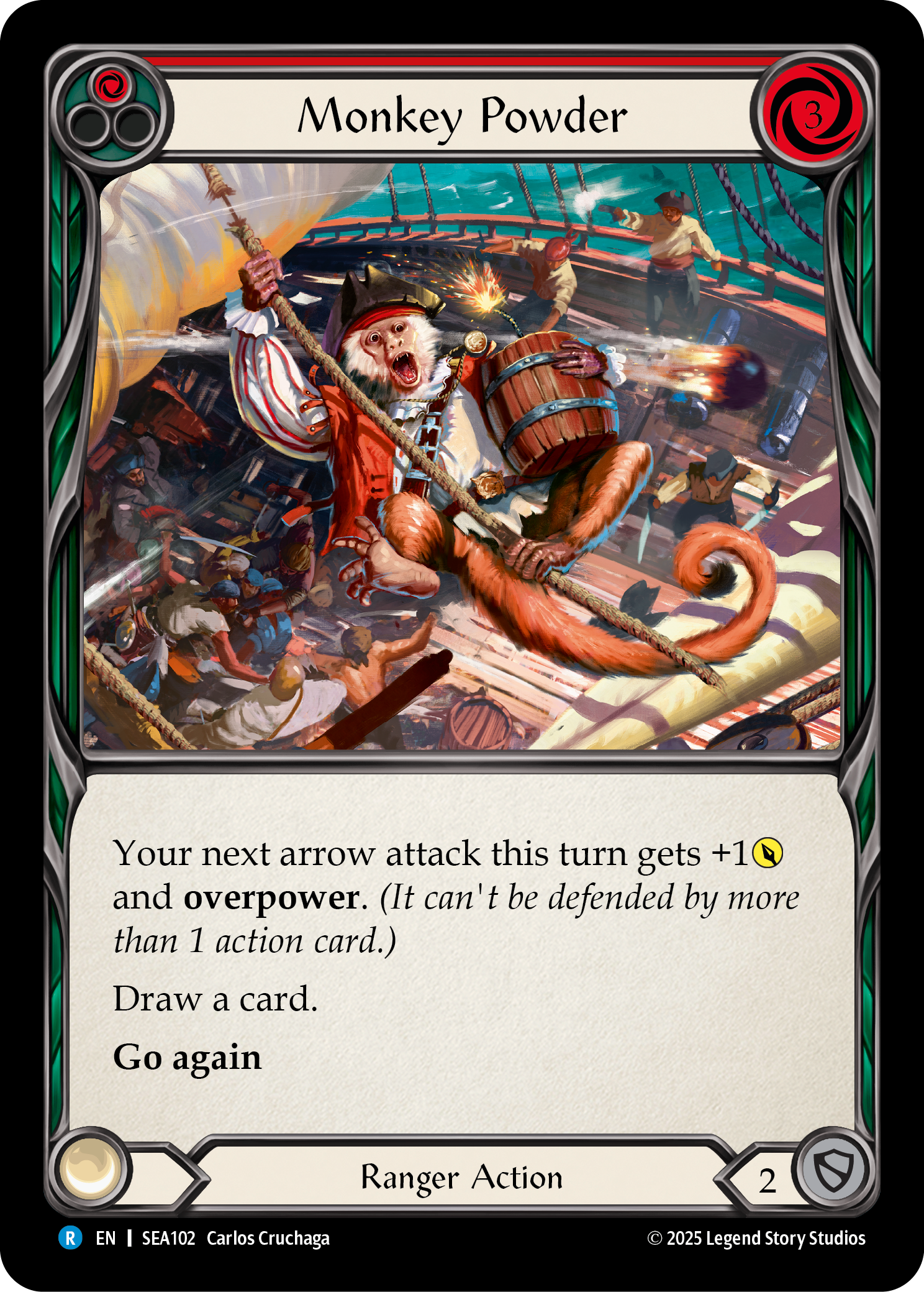 Monkey Powder - High Seas - Flesh & Blood TCG - FaB Foundry
