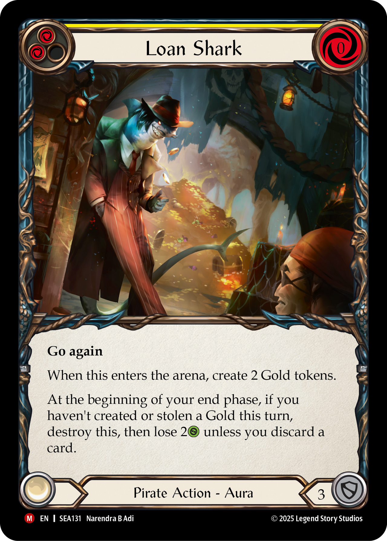 Loan Shark - High Seas - Flesh & Blood TCG - FaB Foundry Loan Shark - High Seas - Flesh & Blood TCG - FaB Foundry