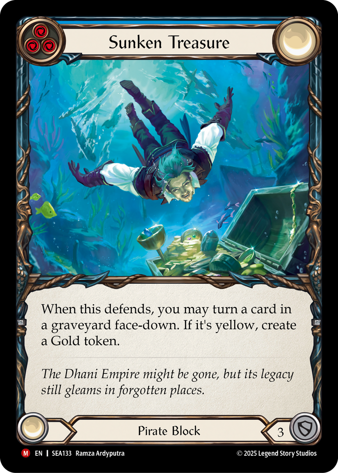 Sunken Treasure - High Seas - Flesh & Blood TCG - FaB Foundry