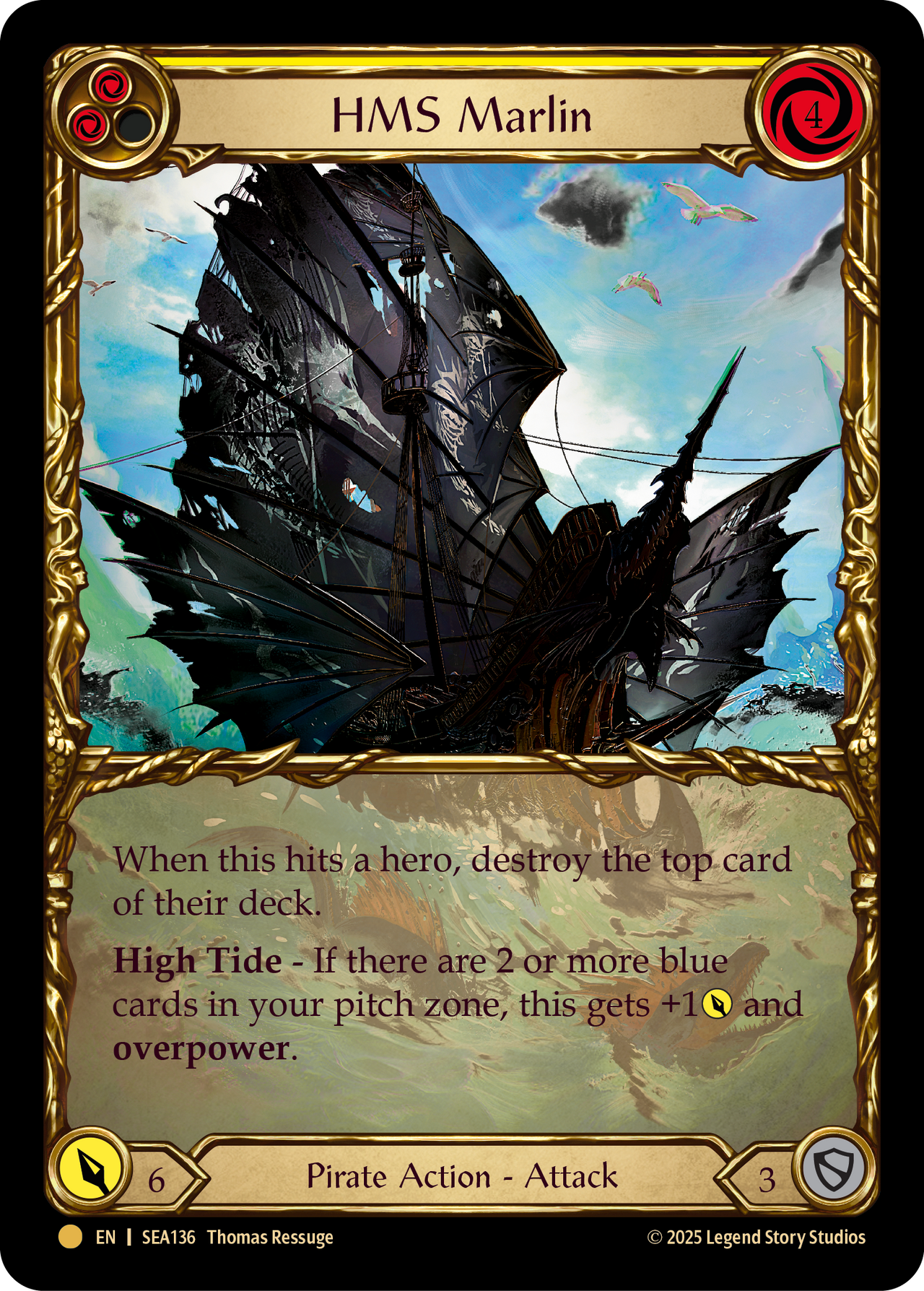 HMS Marlin (Treasure Pack)
