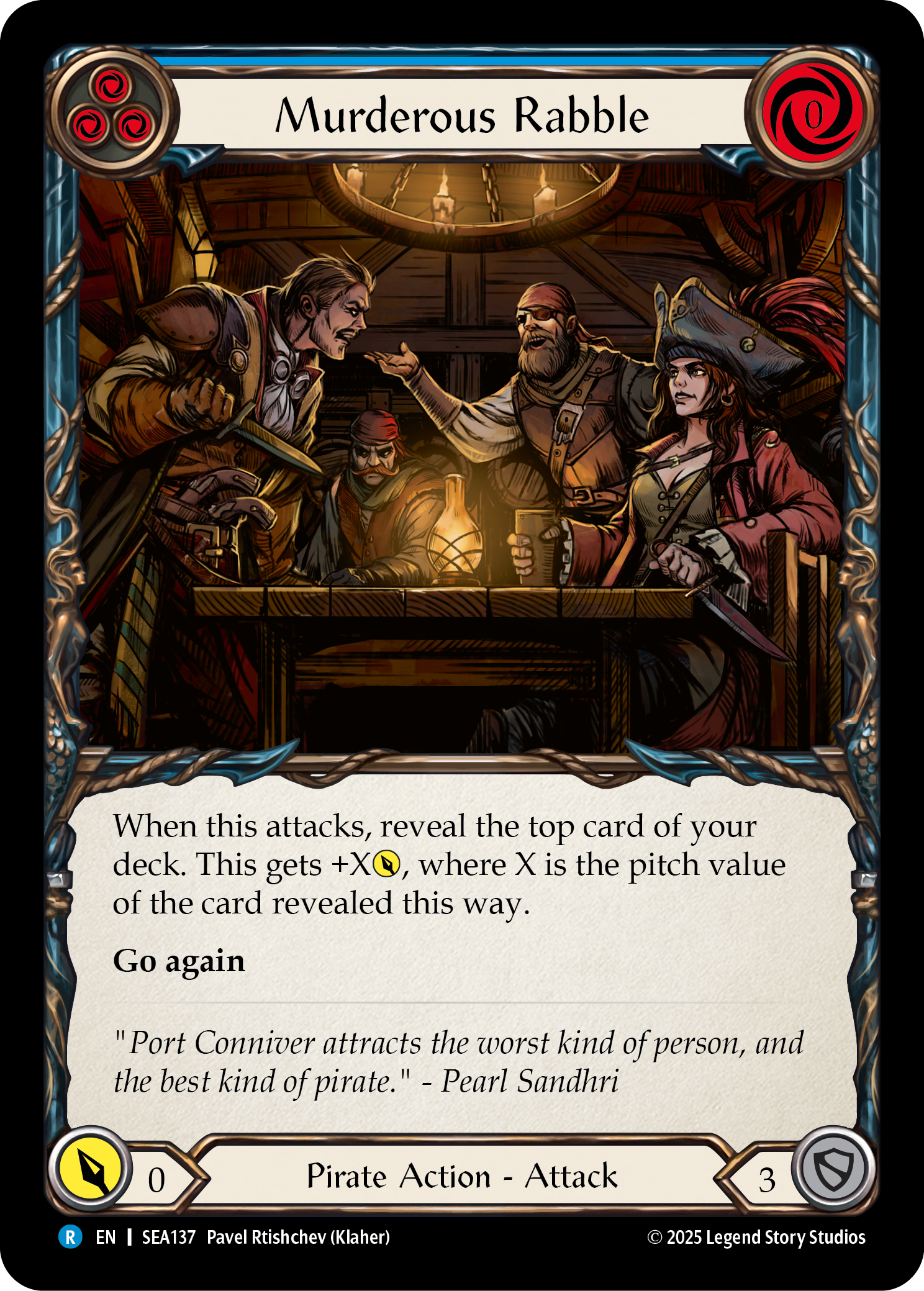 [FaB] Murderous Rabble CF 3枚　他 Murderous Rabble - High Seas - Flesh & Blood TCG - FaB Foundry