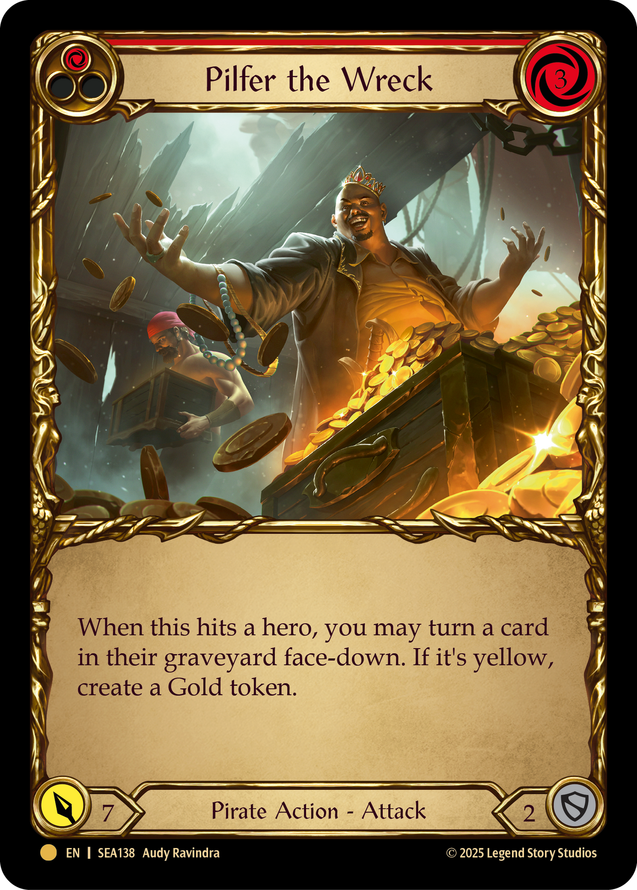 Pilfer the Wreck (Red) (Treasure Pack)