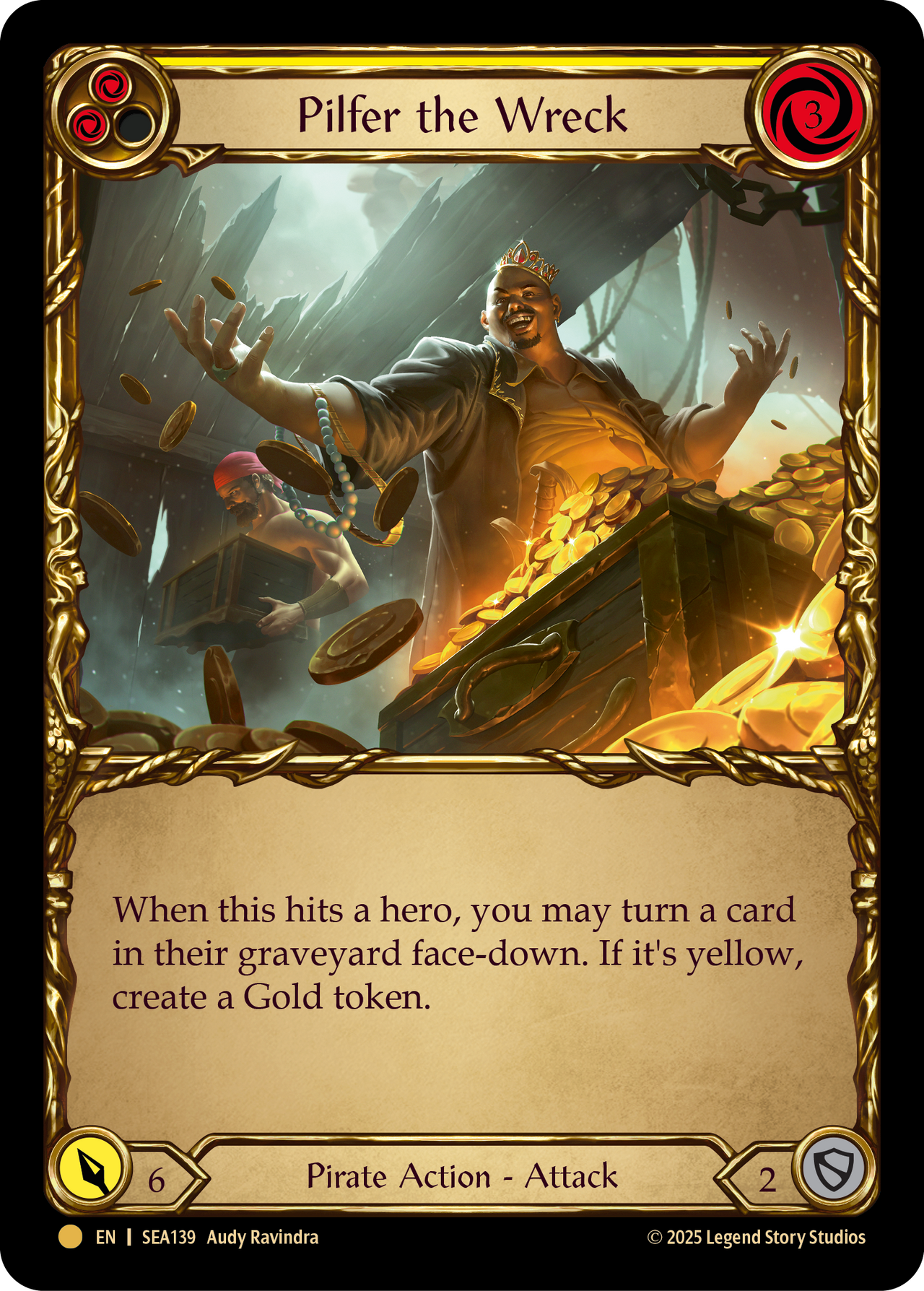 Pilfer the Wreck (Yellow) (Treasure Pack)