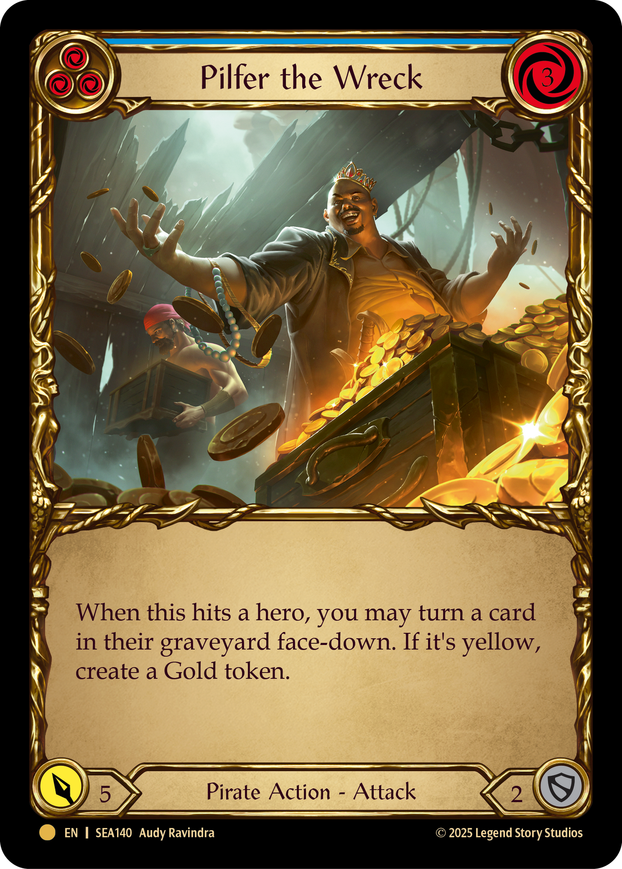 Pilfer the Wreck (Blue) (Treasure Pack)