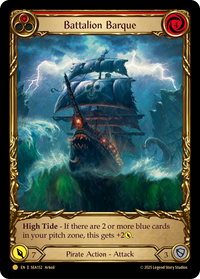 Battalion Barque (Red) (Treasure Pack)